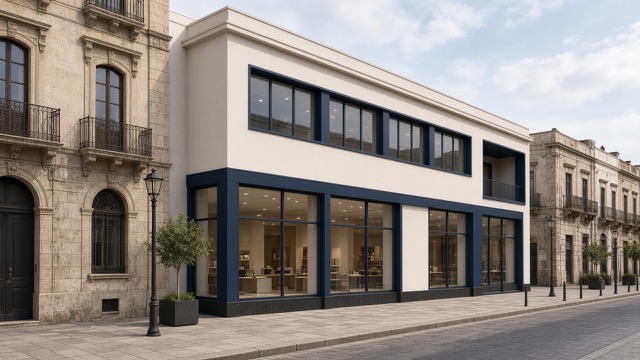 Rendering concept commerciale